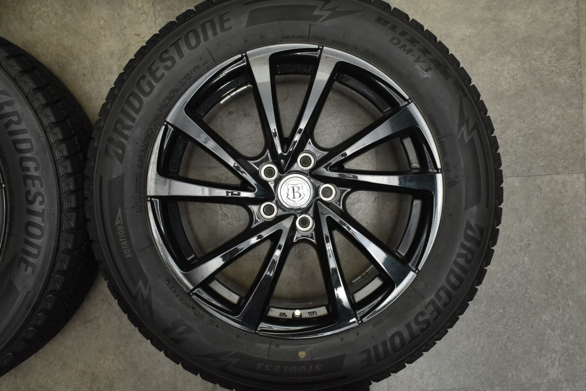 美品/超バリ溝★BRANDLE 7J+48 PCD114.3-5穴 ヨコハマ I/T-S G073 225/65R17 ジオランダー 2015年後半 スタッドレス CX-5 アウトバック 等 美品⁄超バリ溝☆BRANDLE 7J+48 PCD114.3-5穴 ヨコハマ I⁄