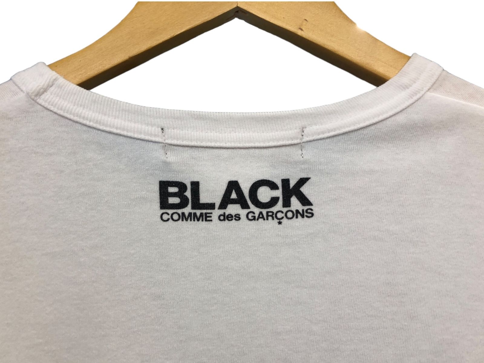 新品　ブラックコムデギャルソン　ディズニー　コラボ　ロンT ボーダー　ミッキー BLACK COMME des GARCONS (ブラックコムデギャルソン) Disney