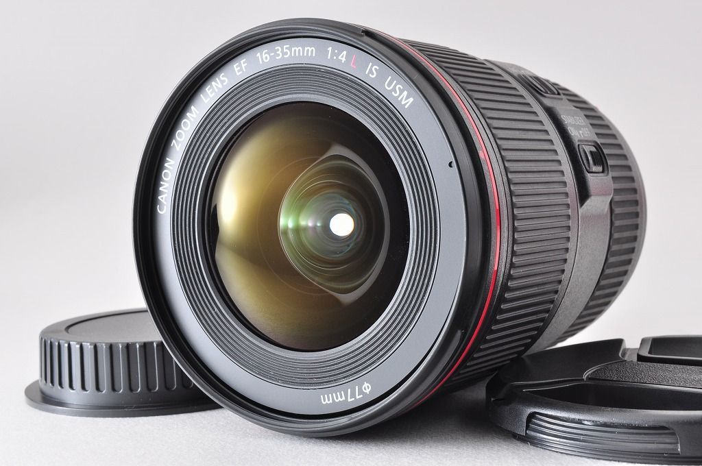 キヤノン Canon EF 16-35mm f|4 L IS USM 超広角ズームレンズ フルサイズ対応