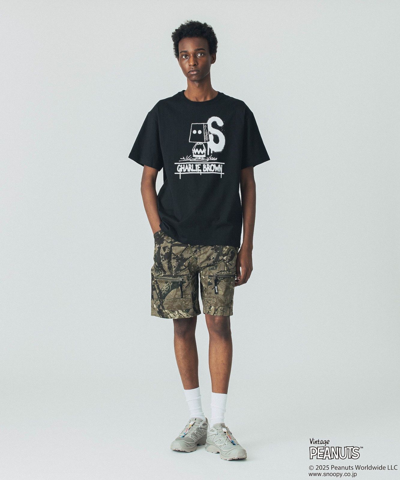 サイラス チャーリーブラウン スヌーピー tシャツ Tシャツ SILAS 