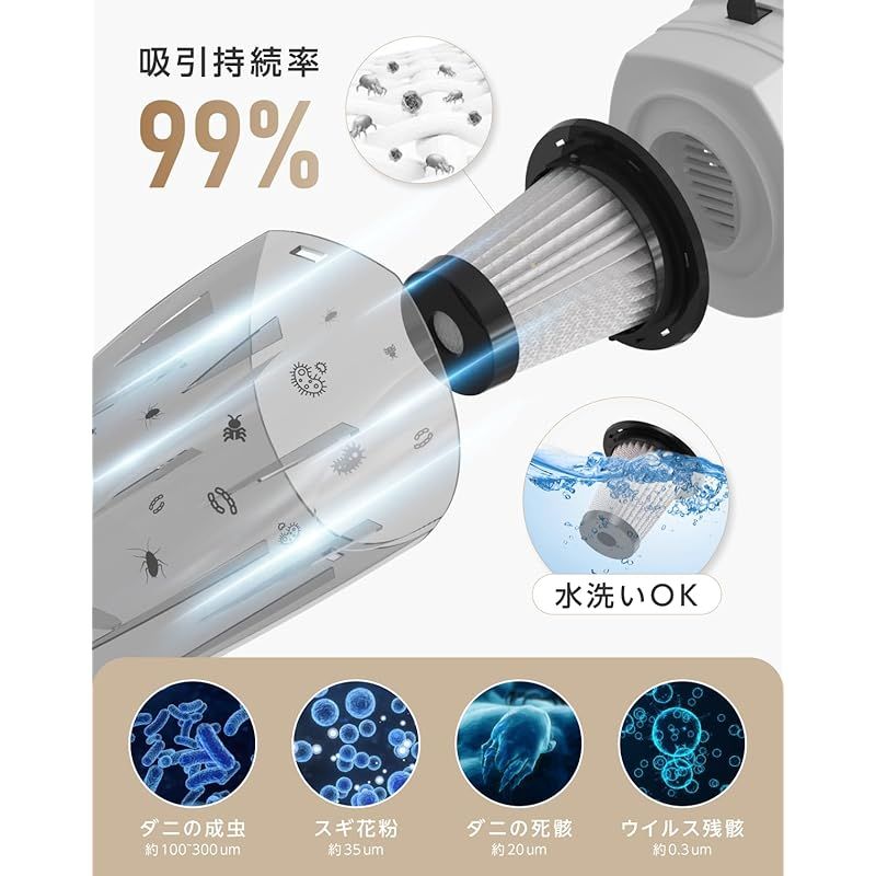 サイクロン軽量スティッククリーナー 2WAYコンパクト 2WAYコンパクト