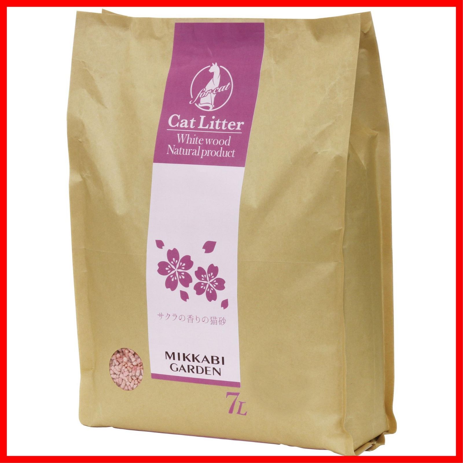 数量 ADD. アドメイト MATE サクラの香りの猫砂 7 L