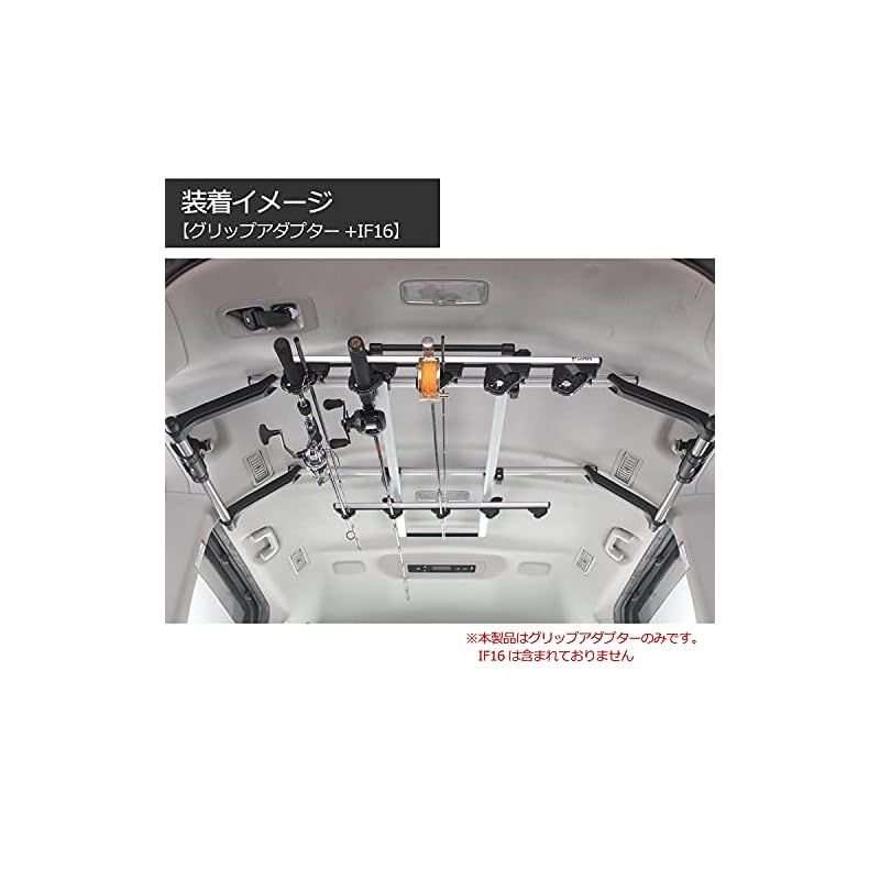 【特価商品】カーメイト inno ロッドホルダー オプション 直接取り付け用 グリップアダプター 左右セット IF62