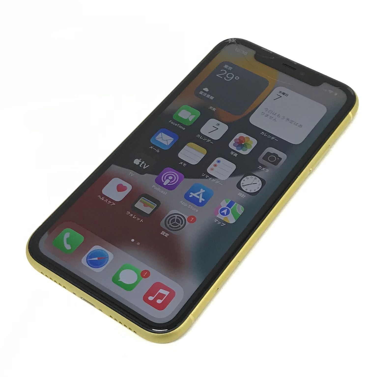 ジャンク！iPhone11 128GB イエロー SIMフリー iPhone11 64G イエロー