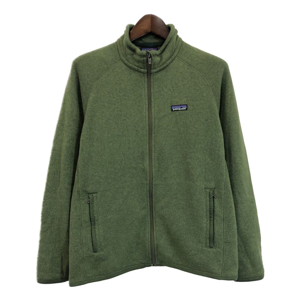 patagonia パタゴニア ベターセーター フリースジャケット アウトドア ライトグリーン (メンズ L) 中古 古着 S0351