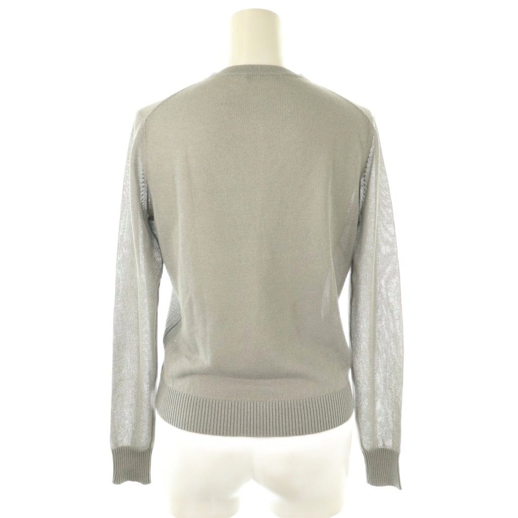セオリーリュクス theory luxe 23SS SHEER KNIT GRESHAM STR