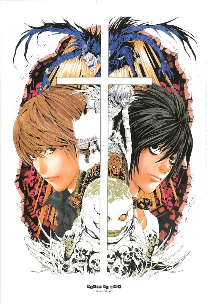 集英社 小畑健 blanc et noir(リバーシブルジャケット3枚・帯付)