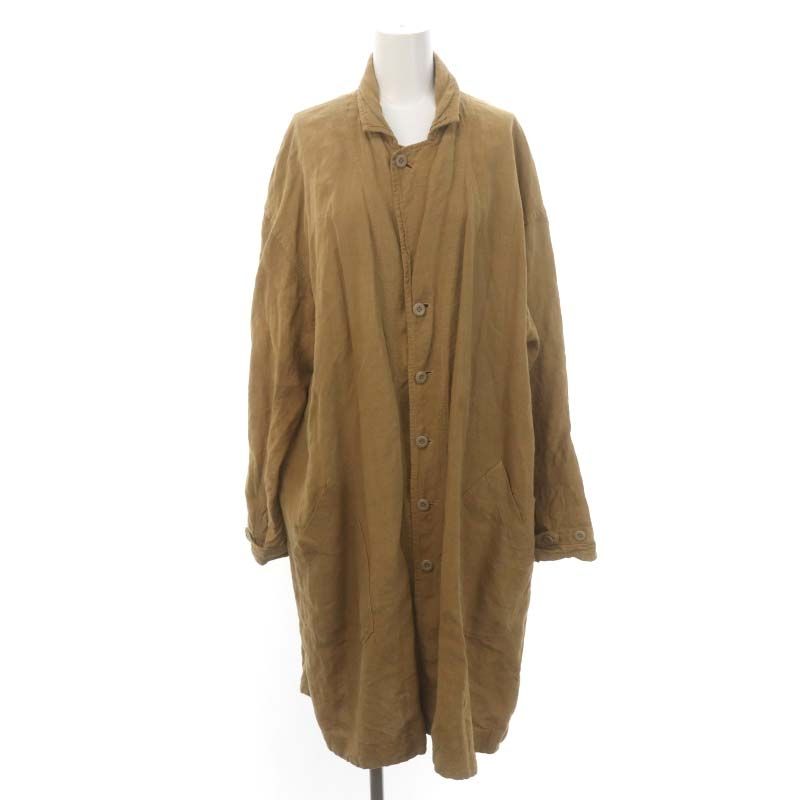 ヴェリテクール Veritecoeur ベルギーリネンコート スプリングコート F  