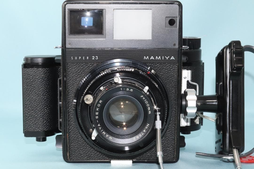 マミヤ Mamiya Press Super 23 ブラック Sekor 100 mm F 3 5