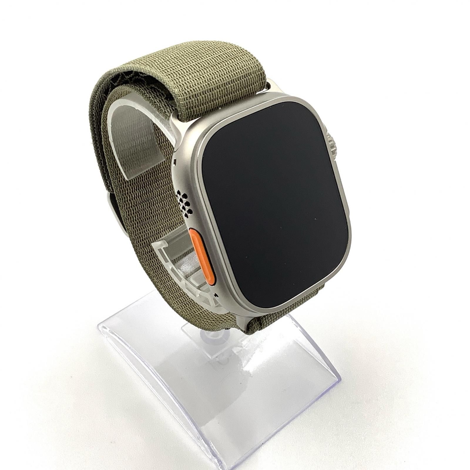 【全額返金保証】【最速発送】Apple Watch Ultra Series 2 チタニウム 49mm GPS+Cellular 100%【美品・新品同様・限定保証内】