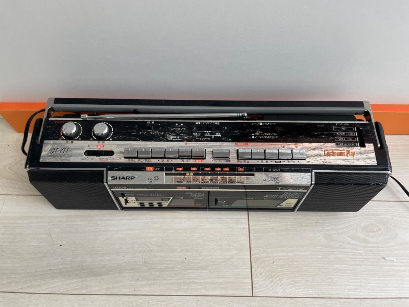 SHARP シャープ　QT-Y11 昭和レトロ SHARP シャープ QT-Y11 SHARP シャープ QT-Y11 SHARP