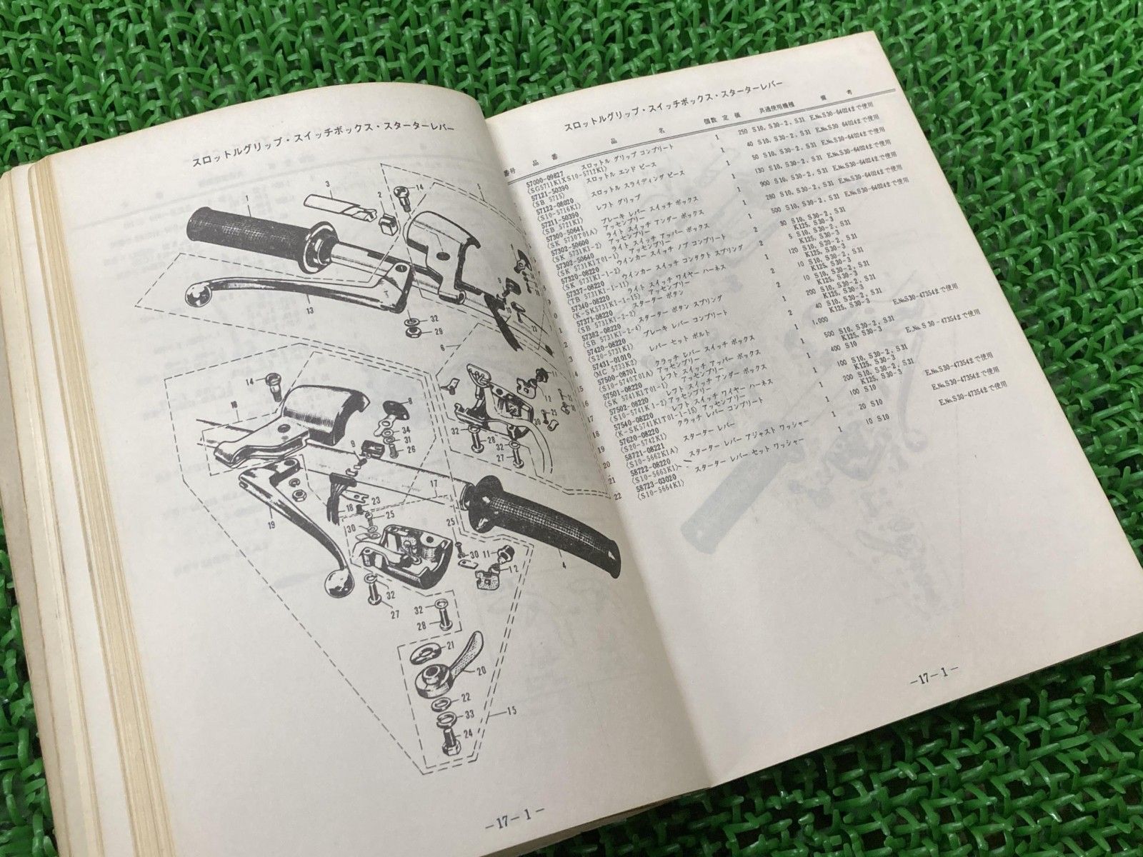 S31 パーツカタログ