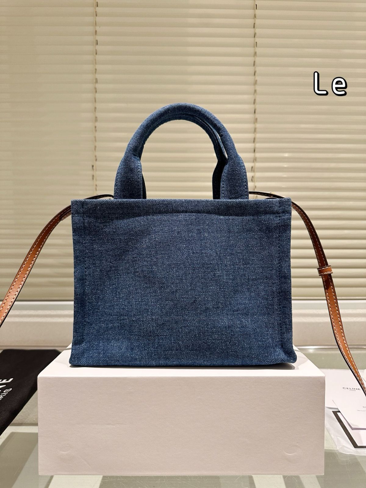 今日特価】Celine 23SS Denim Shopper Bag セリーヌ 23 春夏
