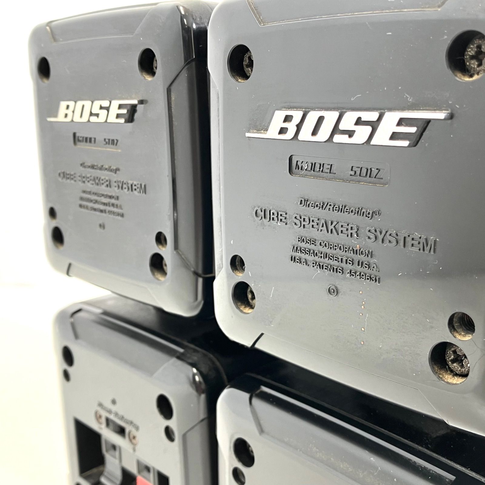 08067】 BOSE 501Z CUBE SPEAKER SYSTEM セット - メルカリ