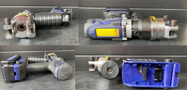 カクタス EV-250L 圧着工具 ダイス×10コ 充電器 14.4V 4.2Ahバッテリー×2コ ケース付き HRDEVELOPMENT_JP