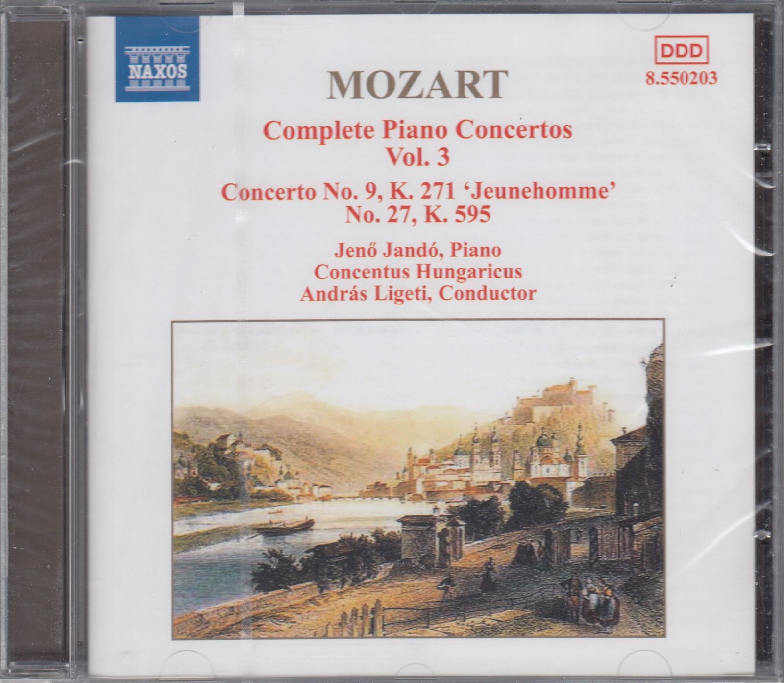 [CD/Naxos]モーツァルト:ピアノ協奏曲第9番変ホ長調K.271&ピアノ協奏曲第27番変ロ長調K.595/イェネー・ヤンドー(p ...