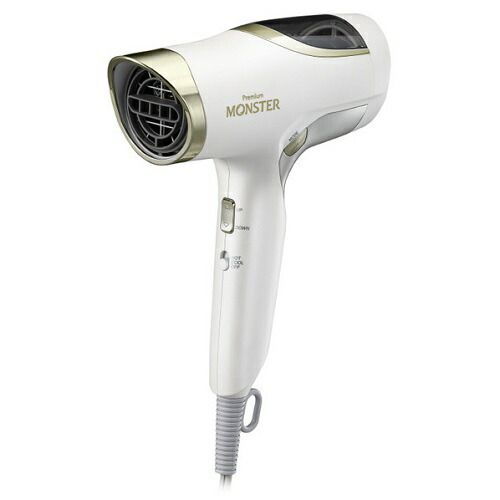 BLDCダブルファンドライヤー ホワイト コイズミ KHD-W990|W