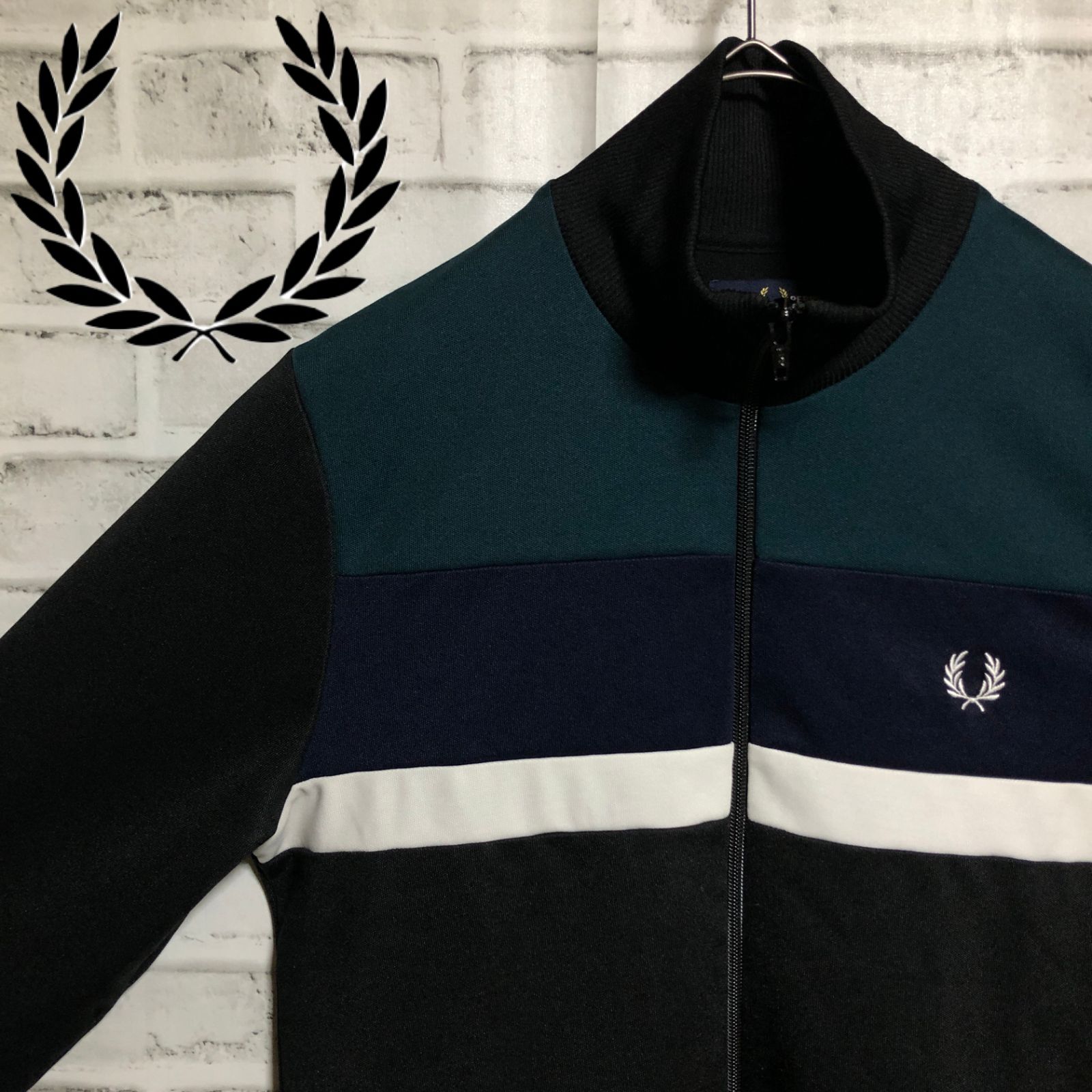 Fred Perry?? トラックジャケット/ジャージ ??ポルトガル製 刺繍 