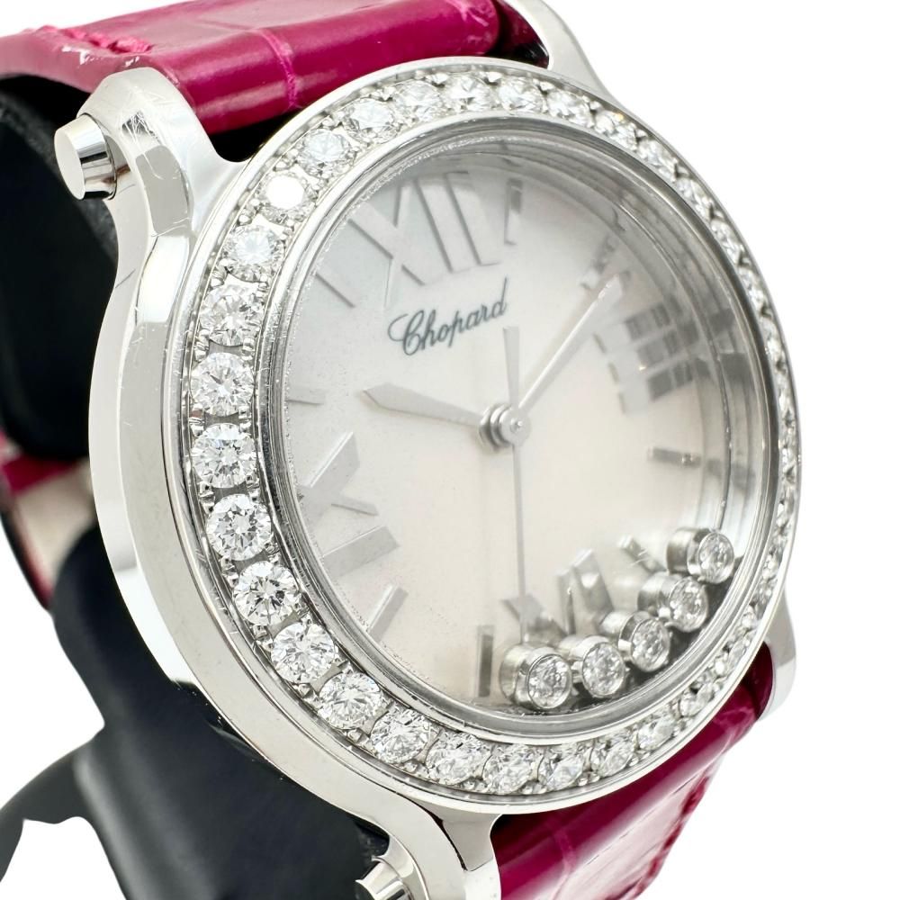 箱付 超美品 ショパール CHOPARD ハッピースポーツ クォーツ 時計