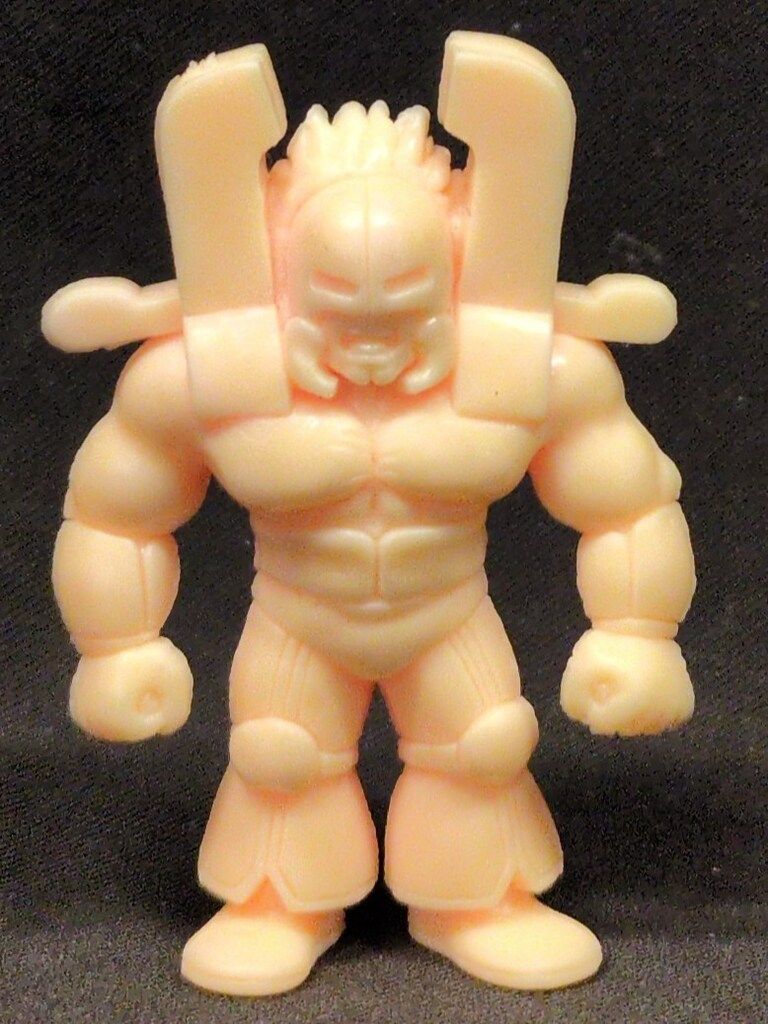 キン消し王位争奪編パート3 ウォーズマン (キン肉マン 消しゴム)肌色