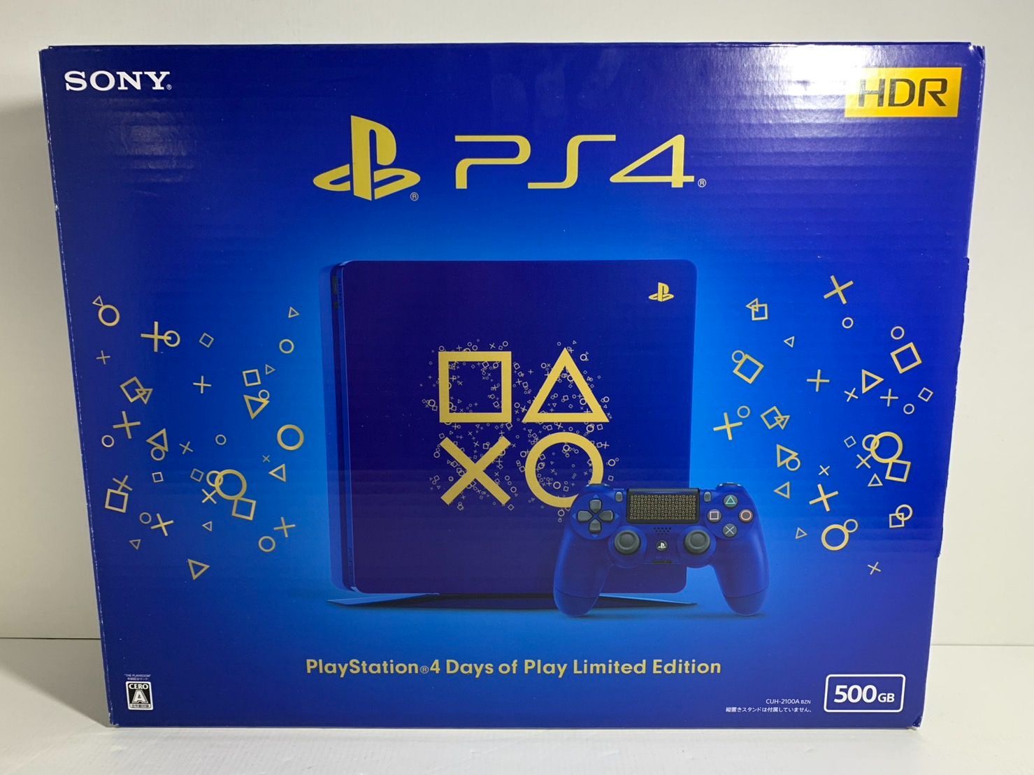 25.SONY PlayStation 4 Days of Play Limited Edition 500GB CUH-2100ABZN ジャンク