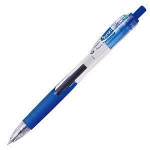(まとめ) ゼブラ 油性ボールペン スラリ 0.5mm 青 BNS11-BL 1
