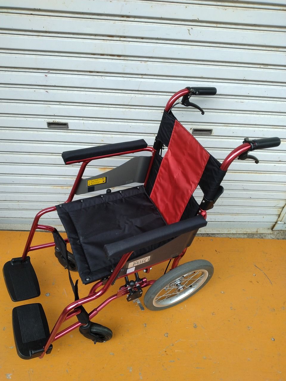 🍎MIKI 介助式車いす 軽量コンパクトタイプ PMS-2R