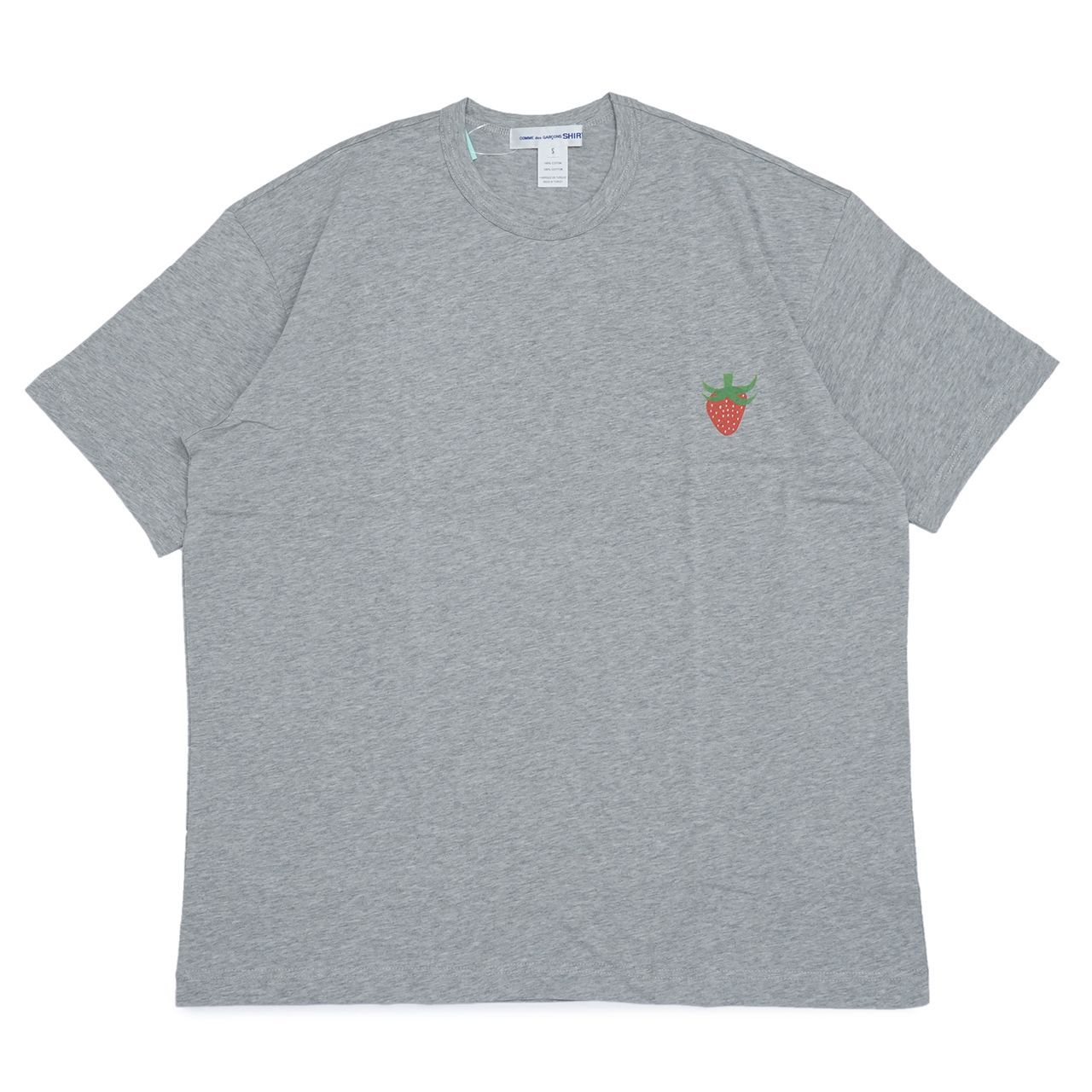 COMME des GARCONS(コムデギャルソン) FK-T014 Brett Westfall Strawberry Oversized T-Shirt White