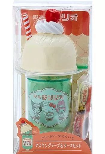 中古】文房具その他 クリームソーダみたいな マスキングテープ