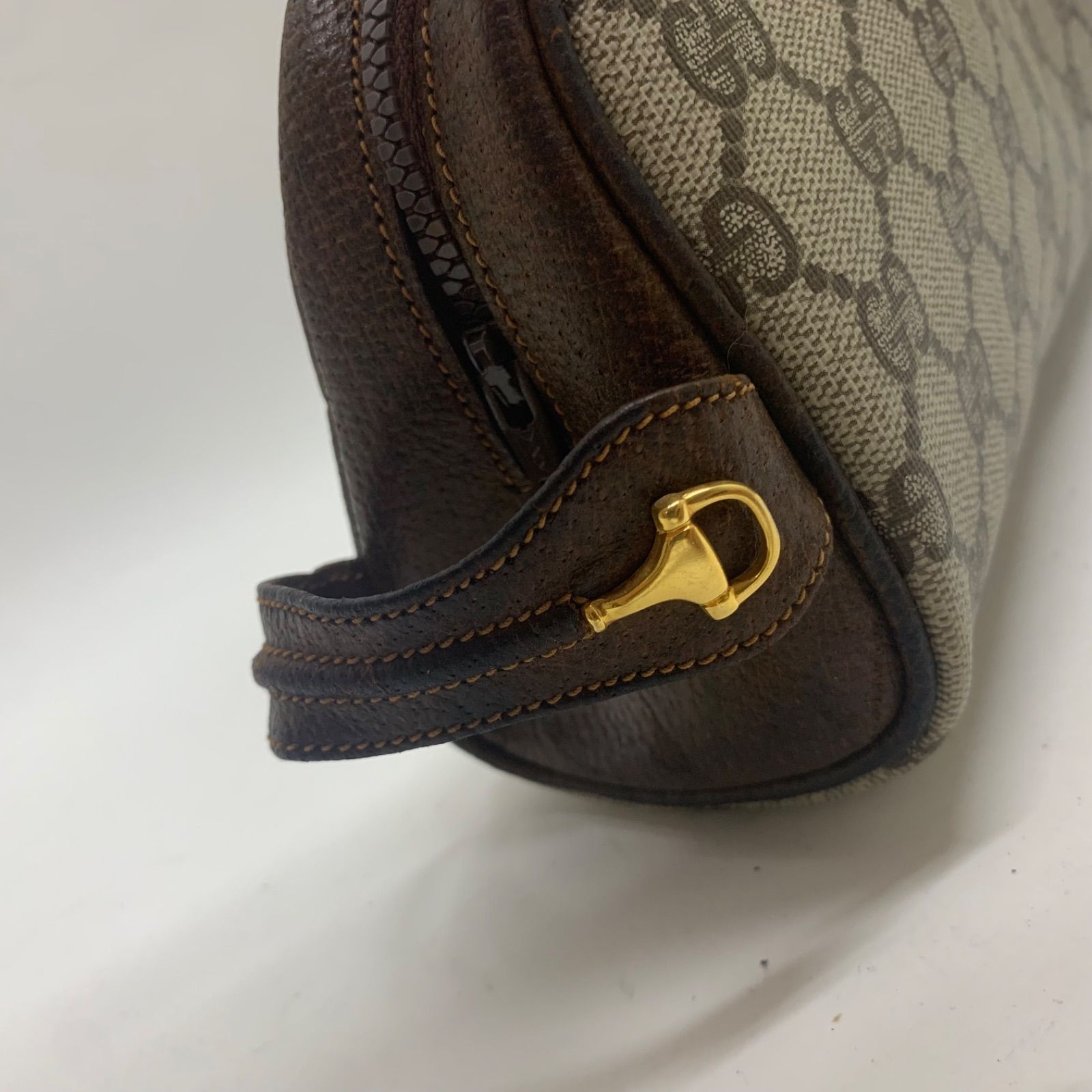 2351 GUCCI グッチ ポーチ 小物入れ GG スプリーム オールド