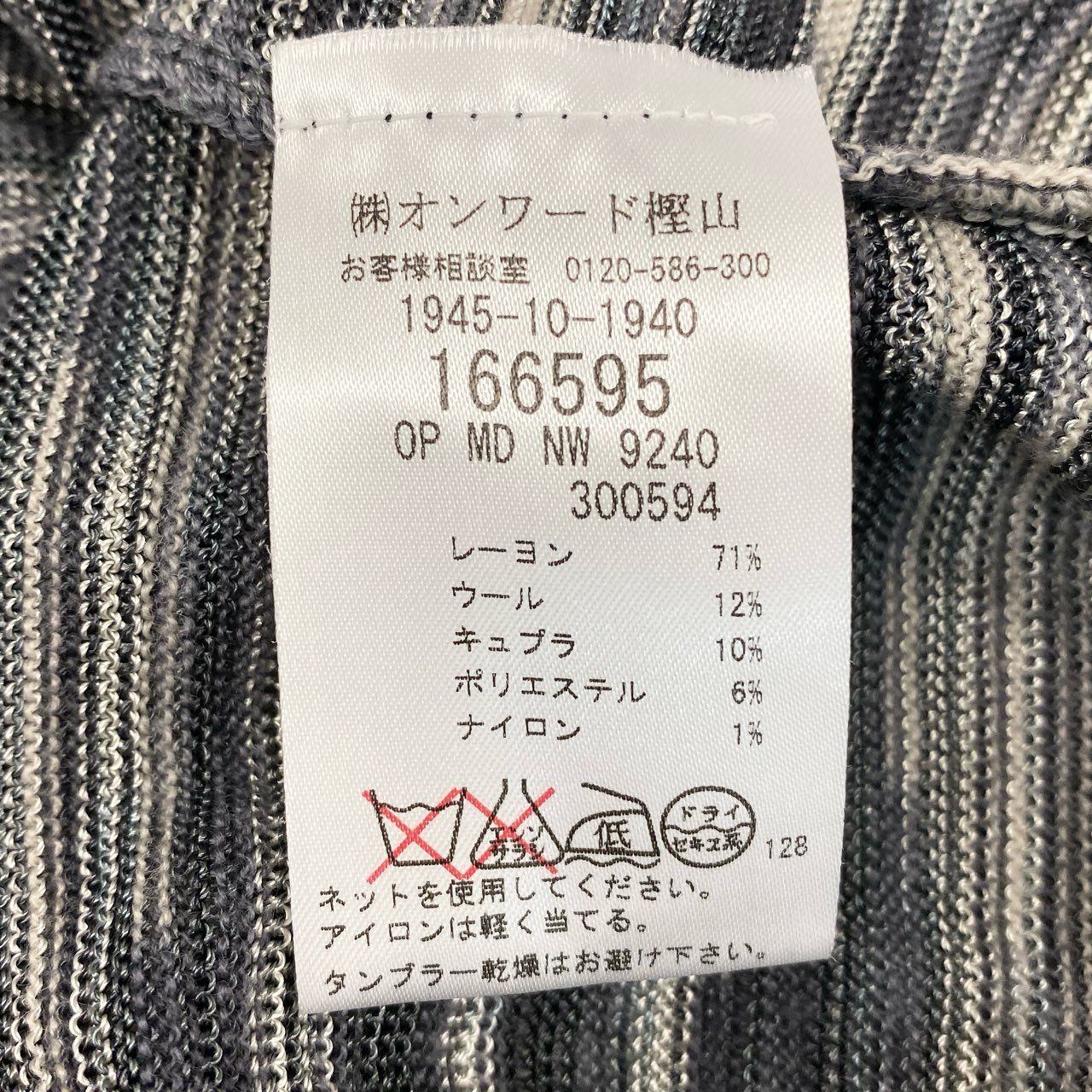 17f30 MISSONI ミッソーニ ラメレース切替 ニットワンピース