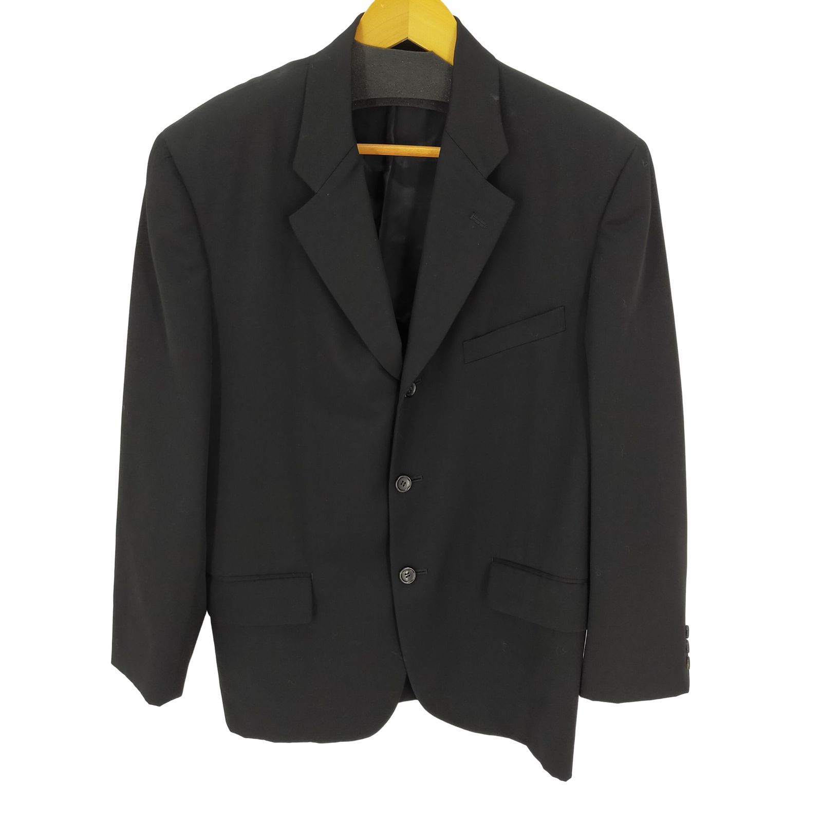 コムデギャルソンオムプリュス COMME des GARCONS HOMME PLUS AD1992 初期 93SS ULTRASIMPLE期 ウール3Bテーラードジャケット シングル メンズ import：S 