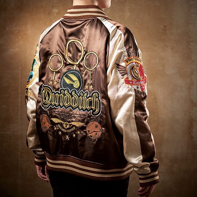 ニコアンド スカジャン トムとジェリー刺繍 ワーナーブラザーズコラボ