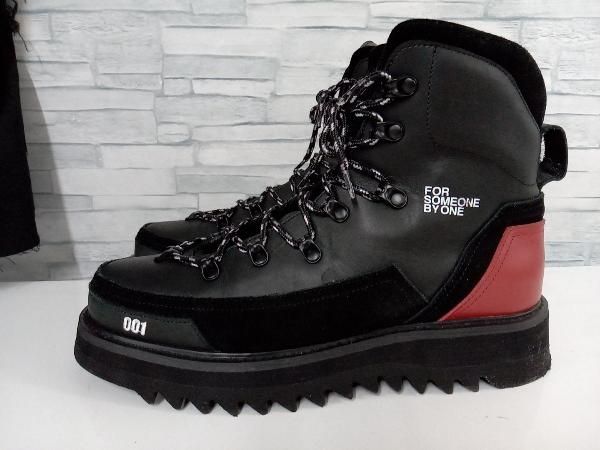 FORSOMEONE フォーサムワン ビブラムソール MOUNTAIN BOOTS トレッキングブーツ ブラック 42 - メルカリ