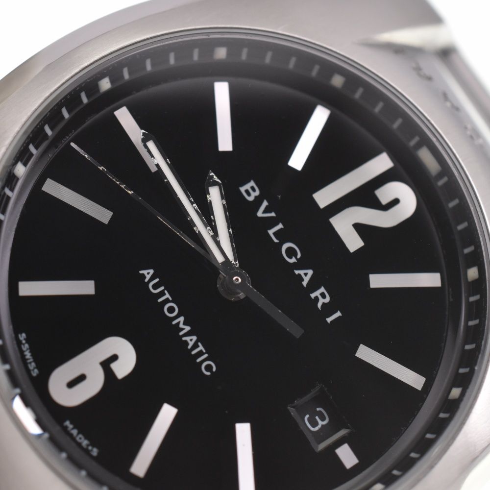 ブルガリ BVLGARI EG40S エルゴン デイト 自動巻き メンズ 良品