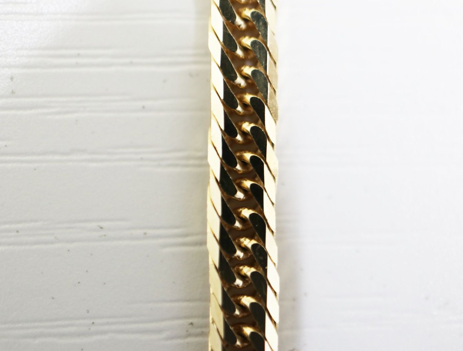 k18 8面トリプル 喜平アンクレット