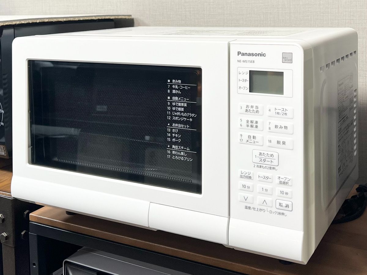 Panasonic パナソニック オーブンレンジ NE-MS15E8-KW 2021年製 