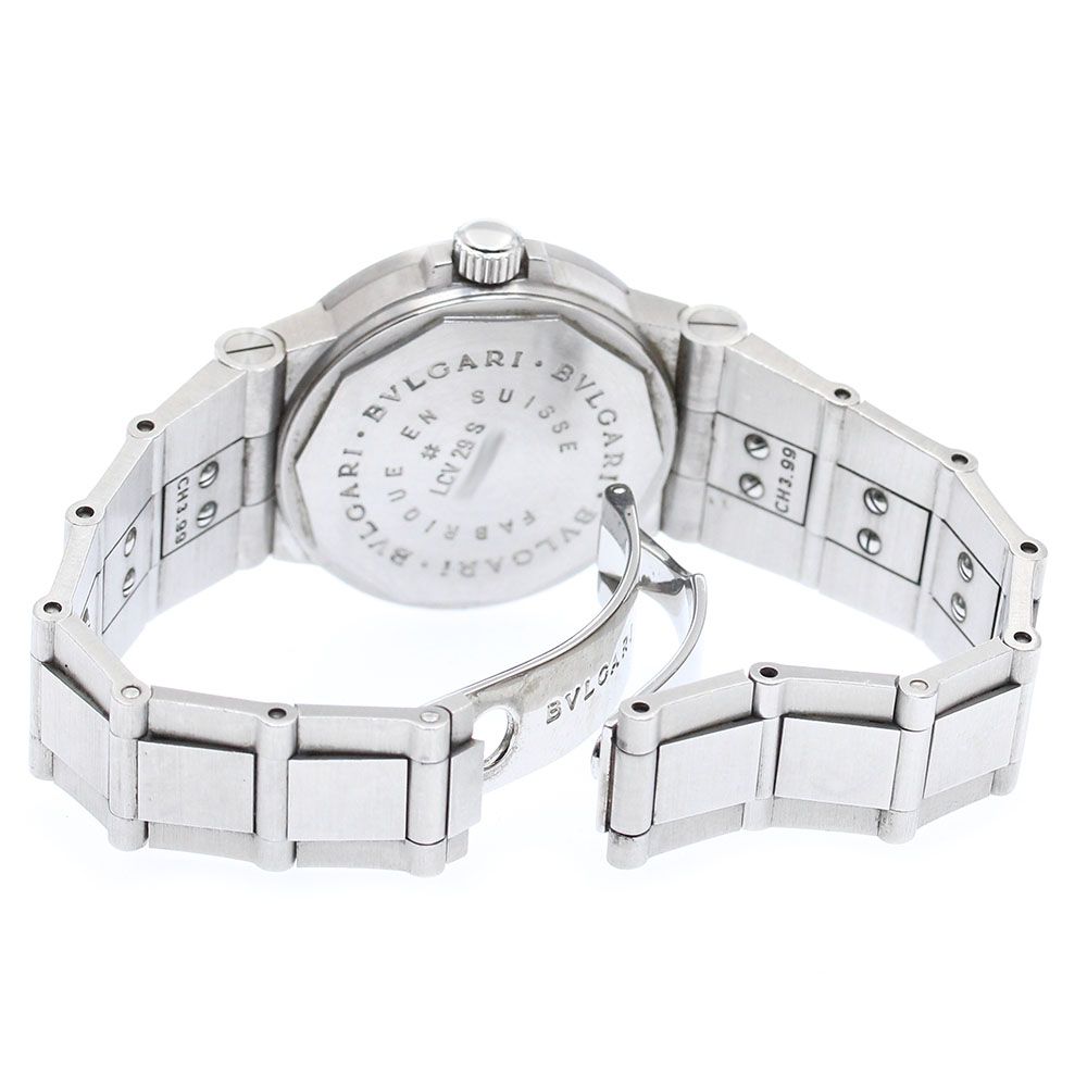 ブルガリ BVLGARI LCV29S ディアゴノ デイト 自動巻き レディース_
