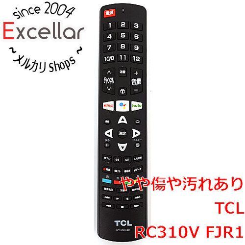 bn:13] TCL テレビリモコン RC310V FJR1 - メルカリ