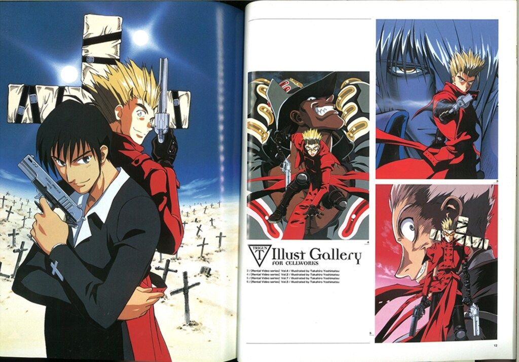徳間書店 TRIGUN ART BOOK (帯付)