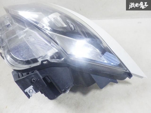 点灯OK！ 日産 純正 C27 セレナ ハイウェイスター 前期 ヘッド