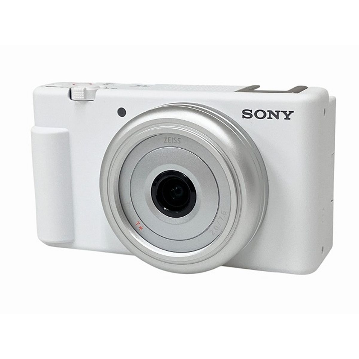 SONY Exmor デジタルカメラ　動作確認済み　充電器付き SONY ZV-1F デジタルカメラ White Black Exmor RS 超広角単焦点