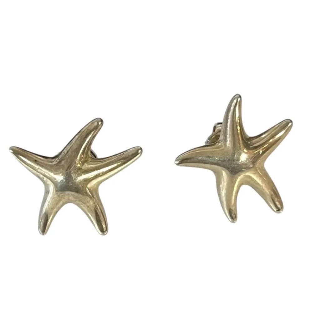 管32053】TIFFANY&Co. ティファニー スターフィッシュ ピアス