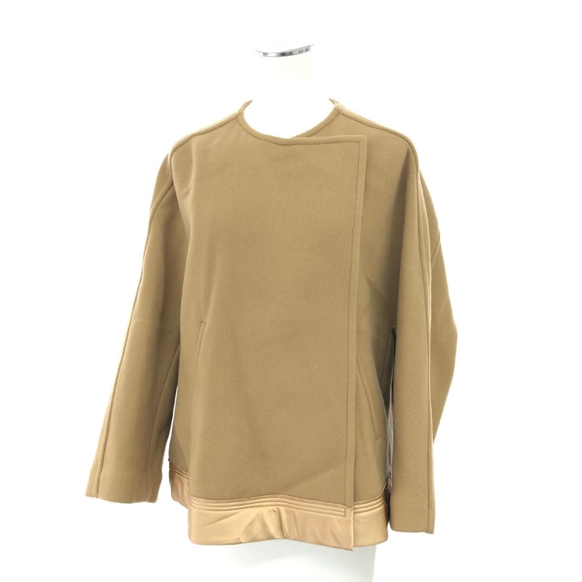 良好 Chloe クロエ ノーカラー ショートコートコート サイズ:34