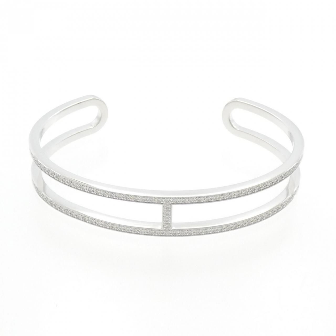 エルメス エヴァー シェーヌダンクル バングル 2.01CT - メルカリ 