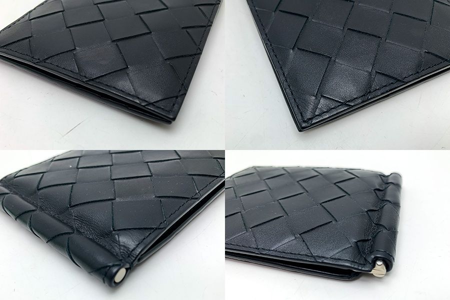 BOTTEGA VENETA ボッテガヴェネタ 黒 ブラック イントレチャート