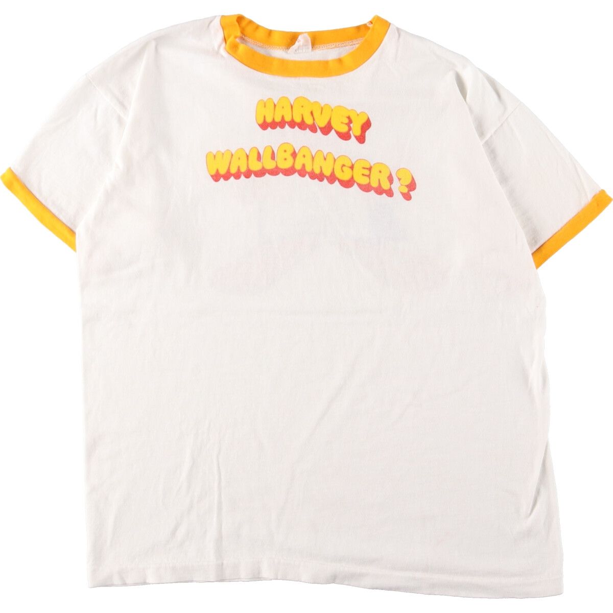 古着 70年代 チャンピオン Champion HARVEY WALLBANGER リンガーT