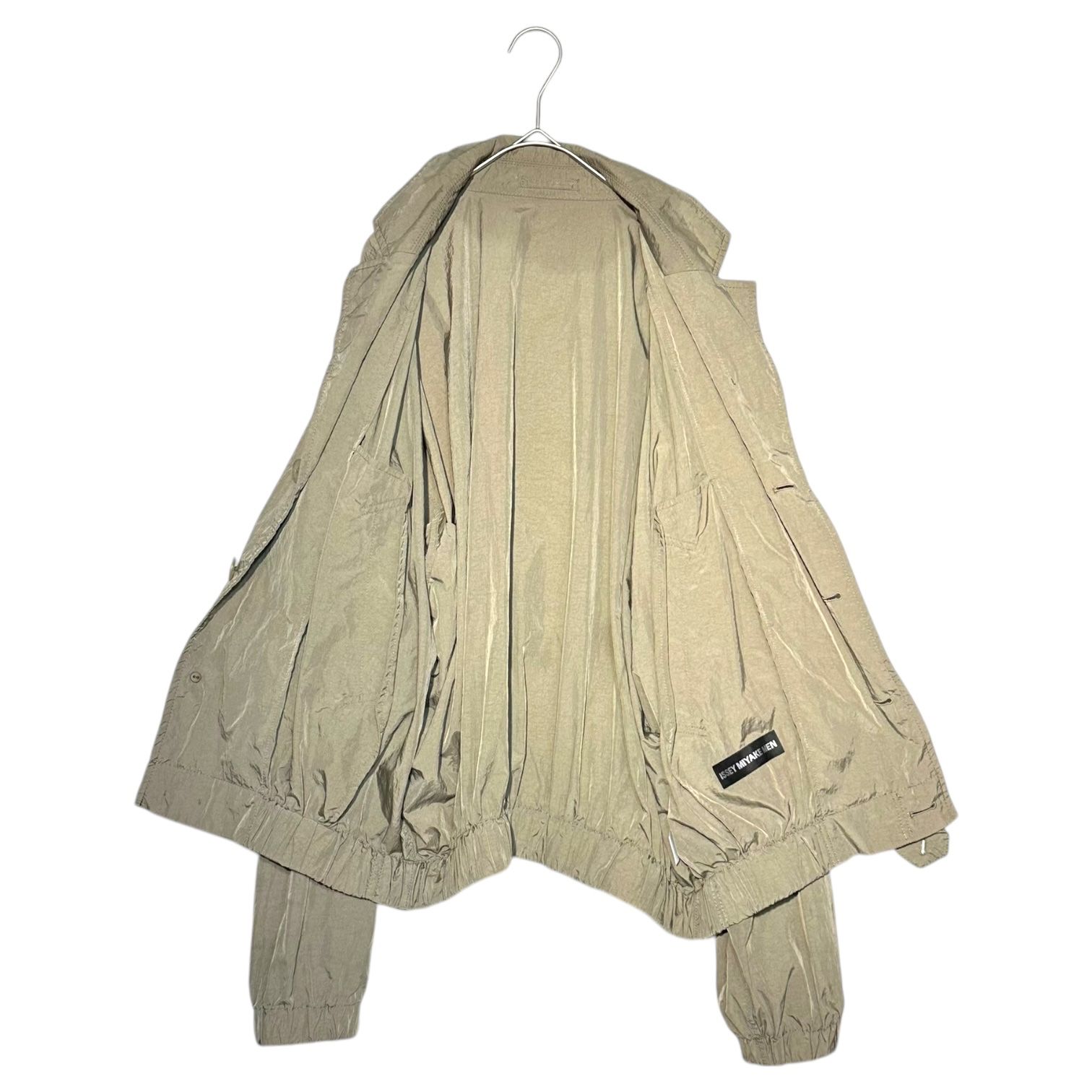 ISSEY MIYAKE MEN(イッセイミヤケメン) 18SS OPEN COLLAR WIND COAT  