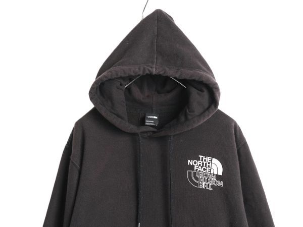 お得なクーポン配布中!】 US企画 ノースフェイス グラフィック プリント スウェット フード パーカー メンズ L / The North Face  プルオーバー 裏起毛 トレーナー 黒 - メルカリ