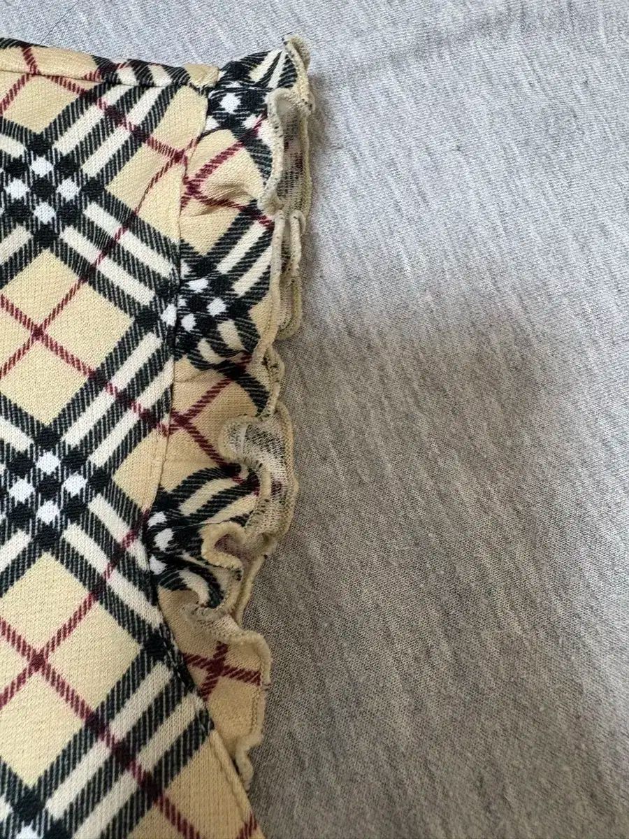  BURBERRY バーバリー 斜めボーダー ノヴァチェック ノースリーブ 半袖(Tシャツ) Tシャツ カットソー